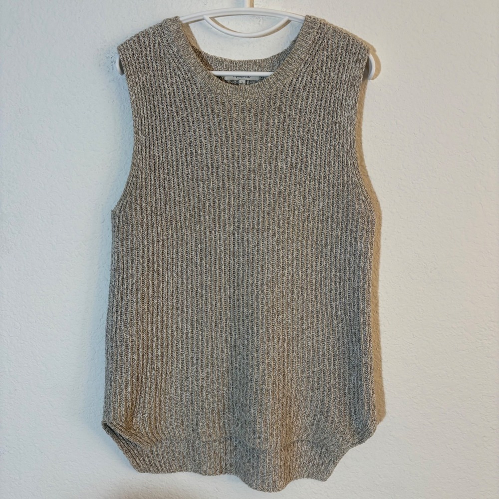 Madewell Marled Sweater Vest Tank Size Large